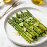 Asparagus Side Dish (Simple, Crisp, and Perfectly Balanced) 2 asparagus side dish with garlic and lemon