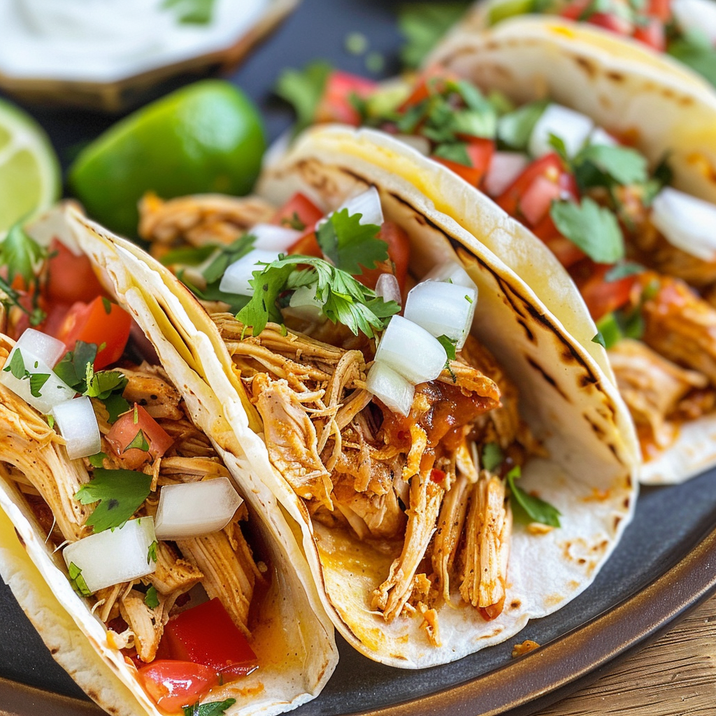 Shredded Chicken Tacos Easy: A Flavorful Weeknight Favorite