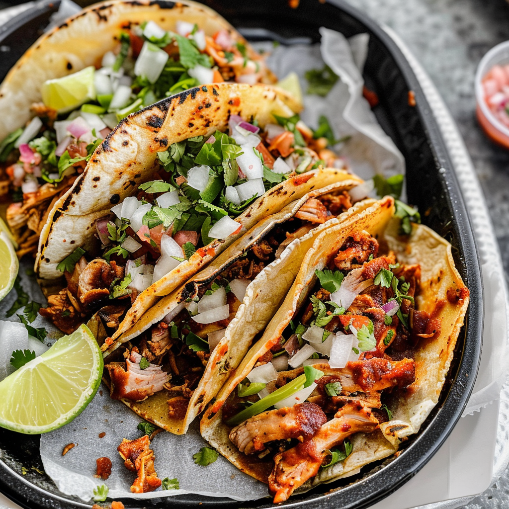 Authentic Street Tacos Chicken Recipe with Citrus Marinade