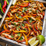Sheet Pan Chicken Fajitas Easy Recipe