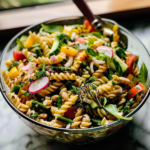 Spring Pasta Salad with Lemon Dressing