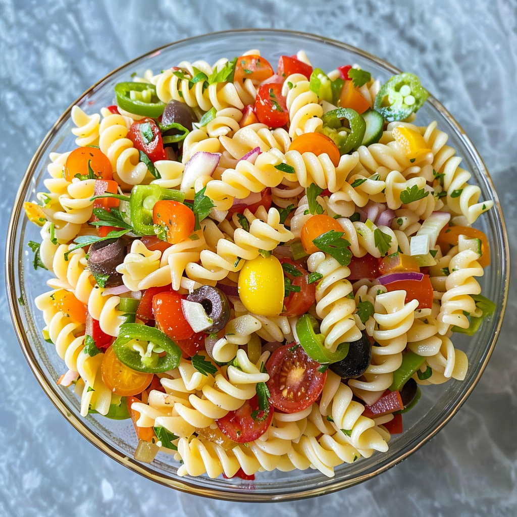 Easy Cold Pasta Salad Recipe: A Fresh & Flavorful Classic