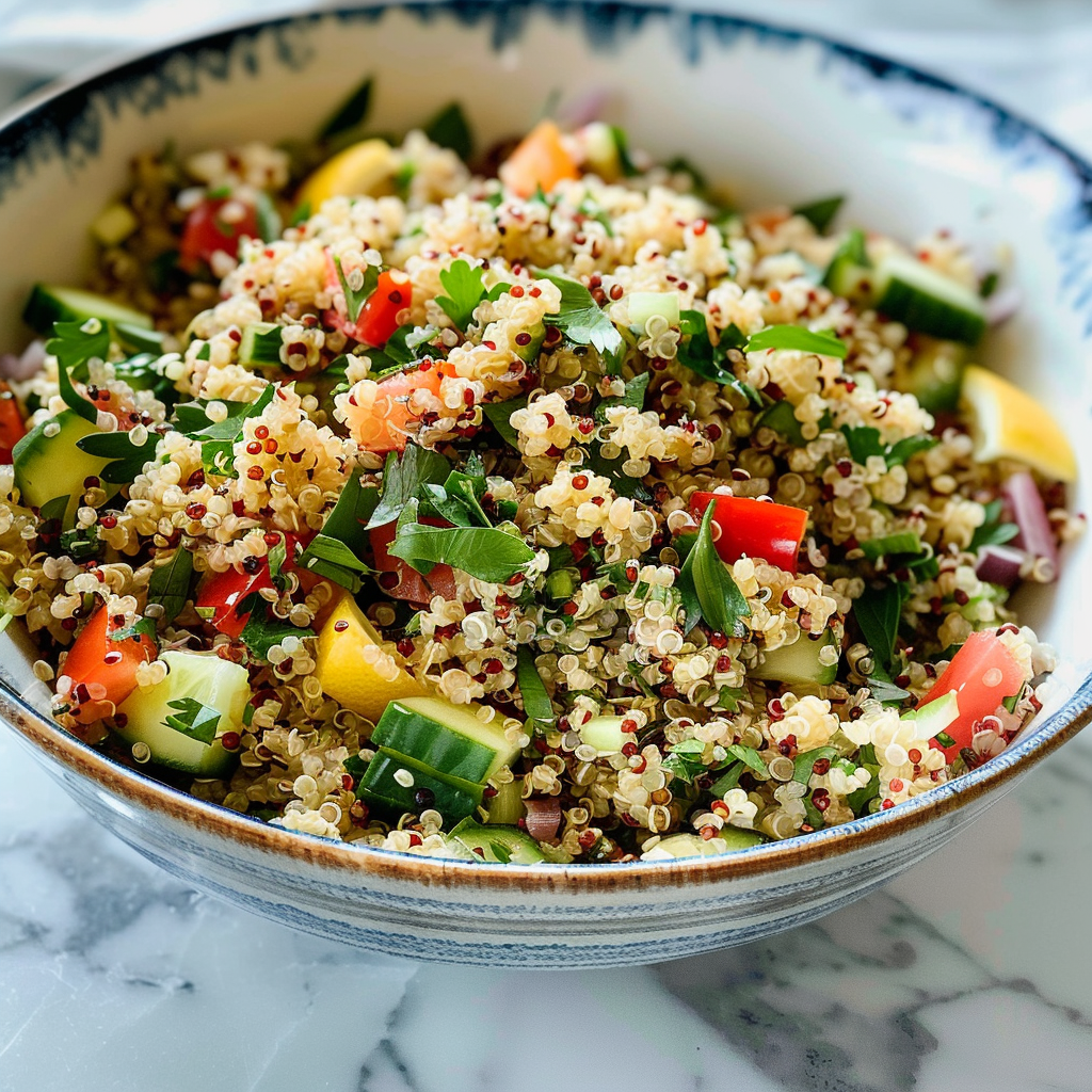 Lemon Quinoa Salad Recipe: Bright, Fresh & Simple