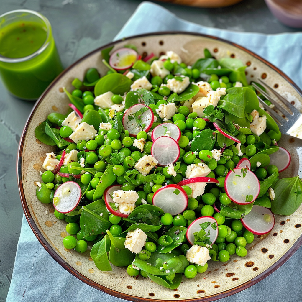 Fresh Pea and Feta Salad: A Bright Spring Side Dish
