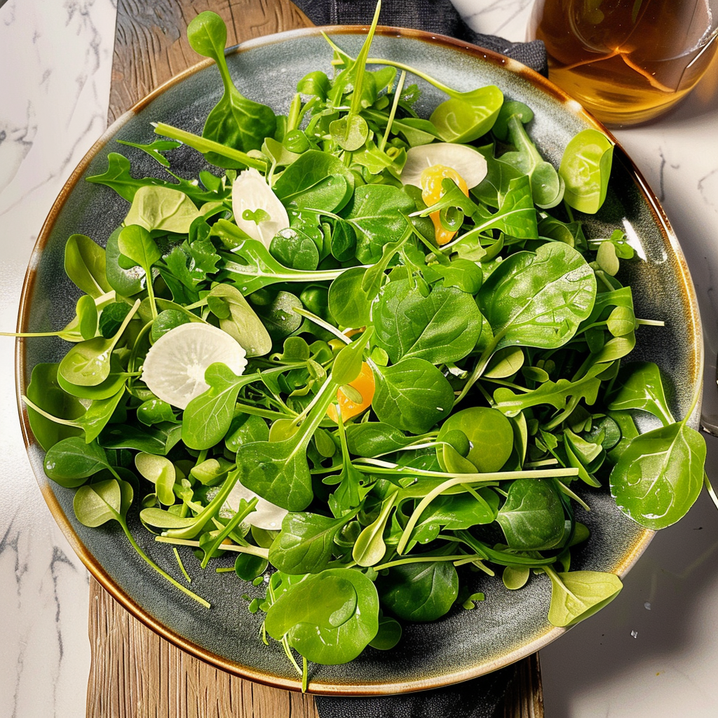 A Deliciously Crisp Watercress Salad Recipe