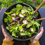 Baby Greens Salad with Honey Mustard