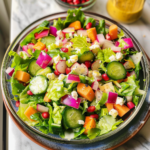 Spring Chopped Salad with Herbed Dressing
