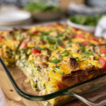 High Protein Breakfast Bake for Easy Morning Fuel