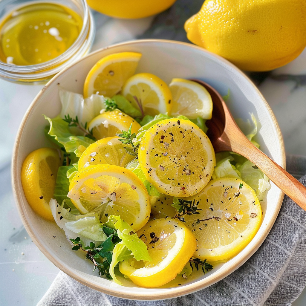 Lemon Vinaigrette Salad Recipe