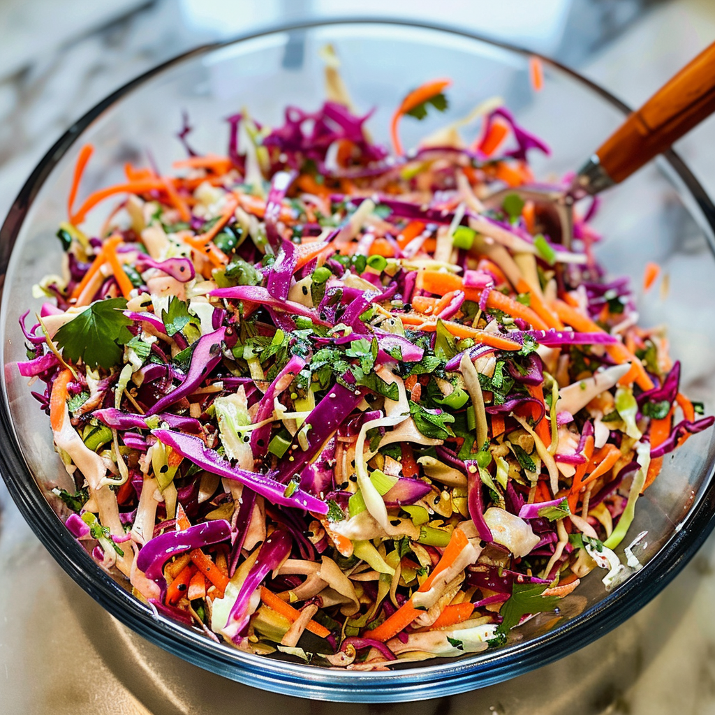Our Bright Spring Slaw Recipe with Seeds & Citrus