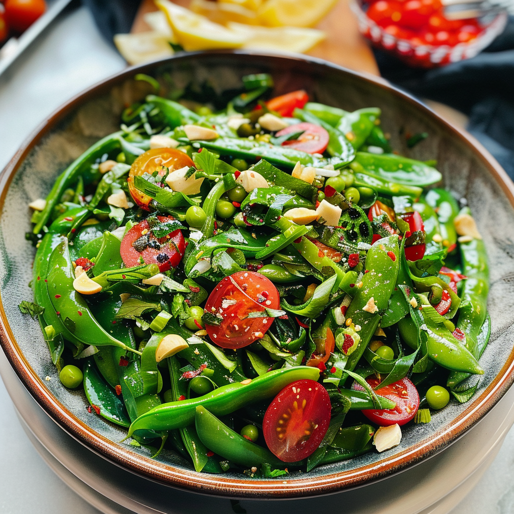 Snap Pea Salad Recipe