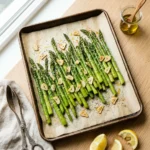 Sheet Pan Asparagus (Simple, Crisp, and Perfectly Roasted) 2 sheet pan asparagus roasted with garlic and lemon